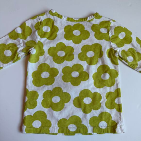 Mini Boden Floral Print Pear Graphic Tee Girls 1.5-2Y - Picture 10 of 10
